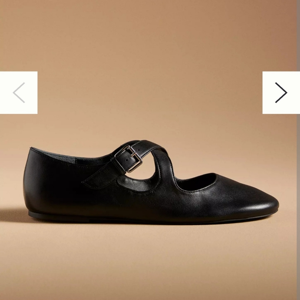 Maeve Crisscross Mary Jane Flats from Anthropologie 9